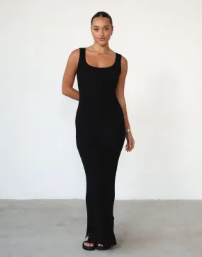 Aja Maxi Dress (Black) Aja Maxi Dress (Black)