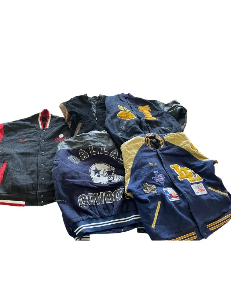 American USA Baseball Varsity Jackets 45kg Bale