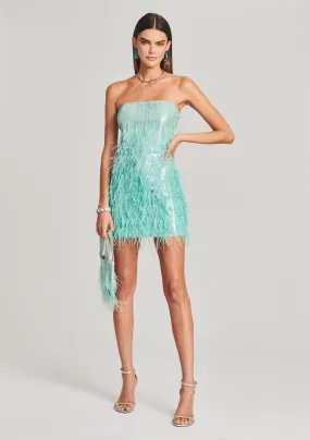 Anastasia Sequin Feather Dress Anastasia Sequin Feather Dress