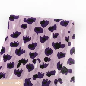 Anemone Droplet Viscose / Rayon - Purple Anemone Droplet Viscose / Rayon - Purple