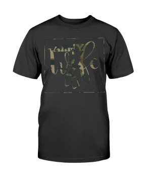 Army Wife Camo Square T-shirts Army Wife Camo Square T-shirts