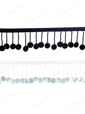 Beaded Sequins Tassel Lace Beaded Sequins Tassel Lace