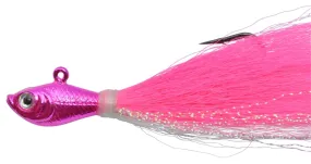 BUCKTAIL JIG CHROME PINK BUCKTAIL JIG CHROME PINK