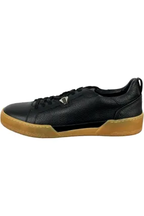 Buscemi Men's Score Alce Black Leather Sneakers SAMPLE Buscemi Men's Score Alce Black Leather Sneakers SAMPLE