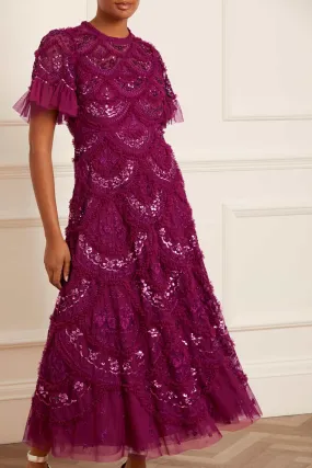 Carmen Ruffle Ankle Gown Carmen Ruffle Ankle Gown
