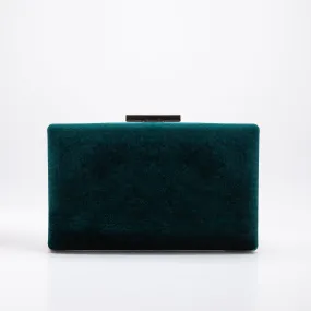 Clara - Green Velvet Clutch Clara - Green Velvet Clutch