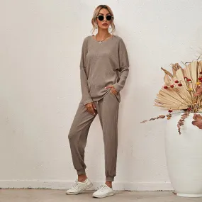 Fashion Casual Solid Sleepwear Set Fashion Casual Solid Sleepwear Set