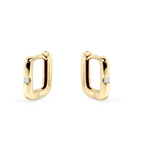 Focus Huggie Earrings Focus Huggie Earrings
