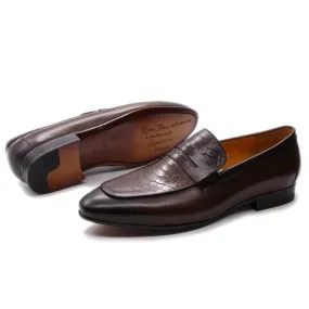 Formal italian men dress adult shoes genuine leather loafer flats Formal italian men dress adult shoes genuine leather loafer flats