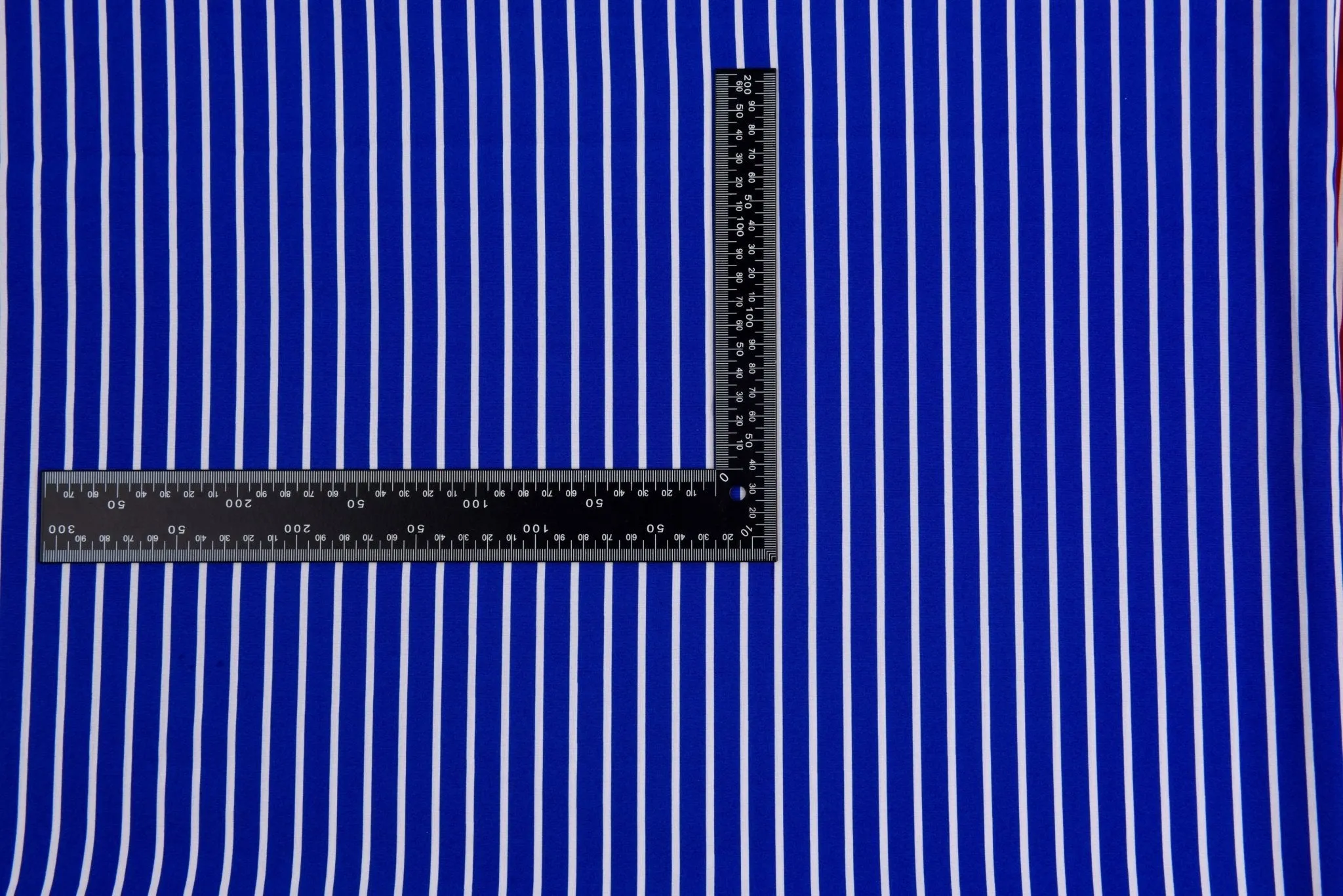 Four way Stretch Chiffon Stripes Printed
