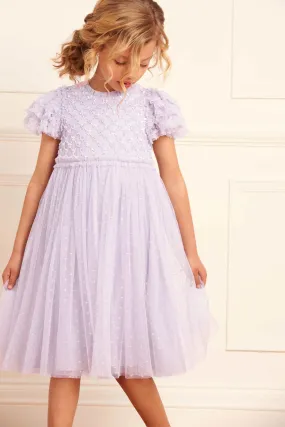 Heart Lattice Bodice Kids Dress Heart Lattice Bodice Kids Dress