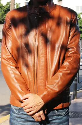 HUGO - Leather Jacket for Men HUGO - Leather Jacket for Men