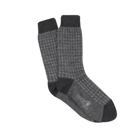Men's Formal Houndstooth Merino Wool Socks Men's Formal Houndstooth Merino Wool Socks