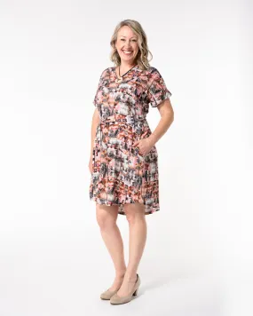 Olivia Dress - Watercolour Olivia Dress - Watercolour
