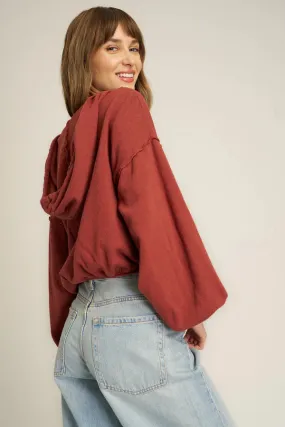 Project Social T Samson Bubble Hem Hoodie Project Social T Samson Bubble Hem Hoodie