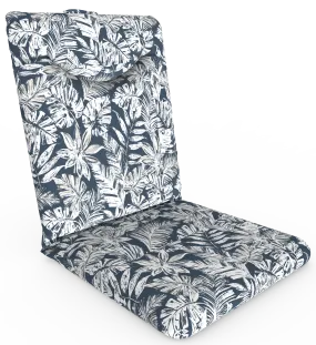 Tahiti Navy Escape High Back Outdoor Chair Cushion - 108x50x8cm Tahiti Navy Escape High Back Outdoor Chair Cushion - 108x50x8cm