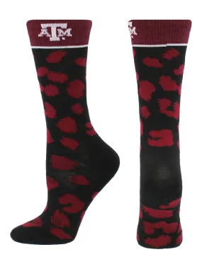 Texas A&M Aggies Socks Womens Savage Crew Socks Texas A&M Aggies Socks Womens Savage Crew Socks