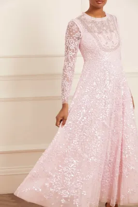 Victorian Wreath Gloss Long Sleeve Gown Victorian Wreath Gloss Long Sleeve Gown