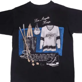 VINTAGE  NHL LOS ANGELES KINGS TEE SHIRT 1991 SIZE LARGE MADE IN USA VINTAGE  NHL LOS ANGELES KINGS TEE SHIRT 1991 SIZE LARGE MADE IN USA