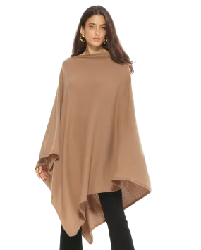 Women's Pure Cashmere Poncho Camel Women's Pure Cashmere Poncho Camel